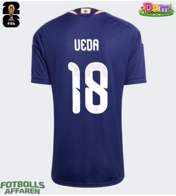 Japan Ayase Ueda #18 Hemmatröja Kvinnor VM 2026 Kortärmad